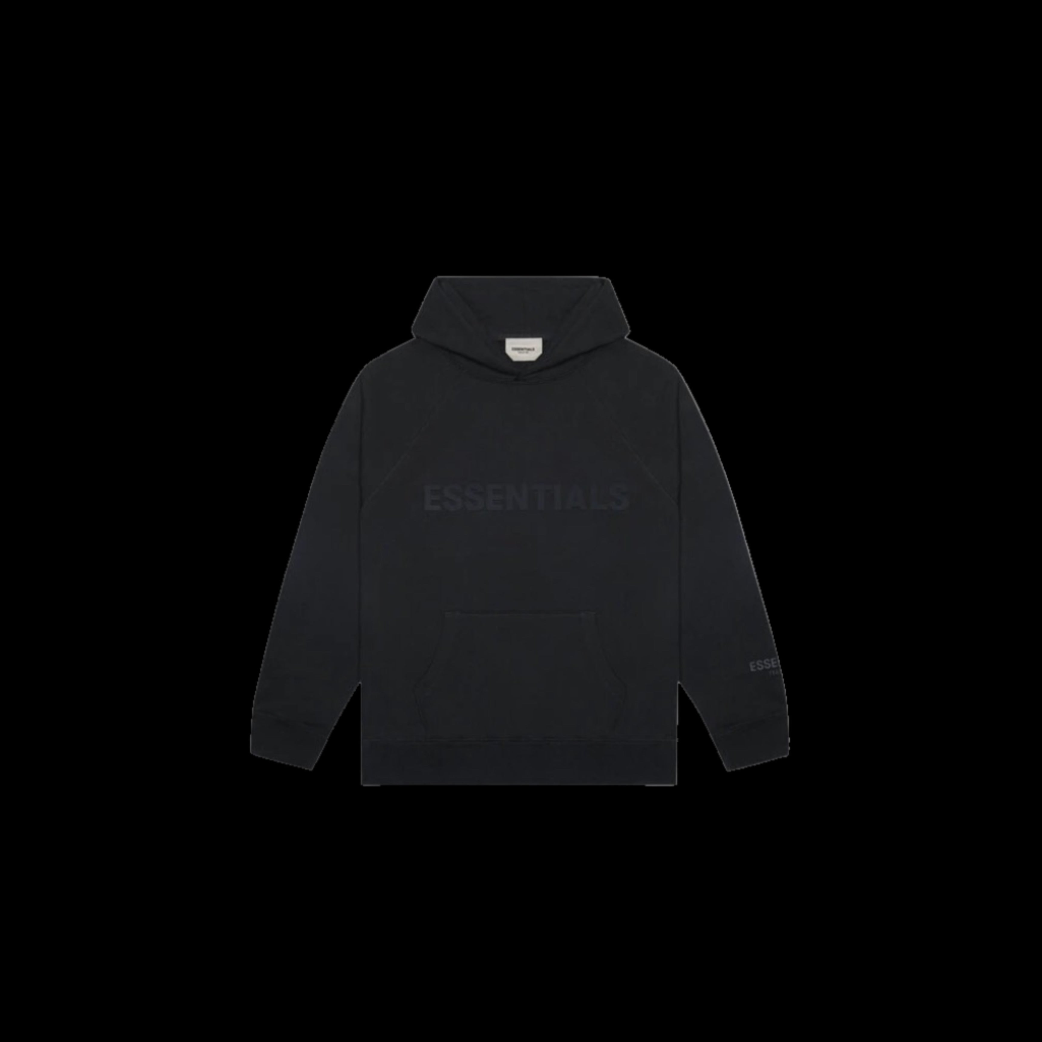 Fear of God Essentials 3D Silicon Applique Full Zip Up Hoodie Dark  Slate/Stretch Limo/Black - SS20 - US